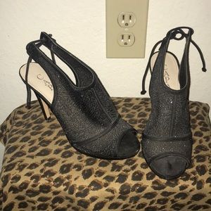 Black heels